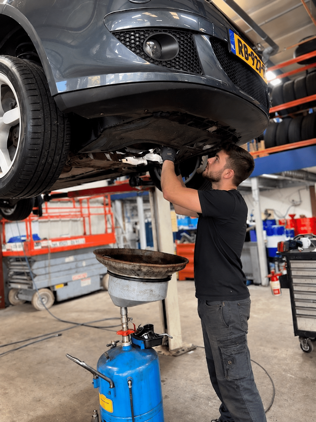 Kleine beurt bij Autoborg Groningen